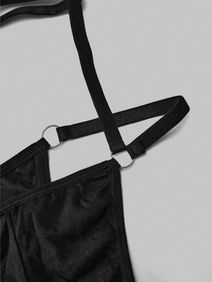 Men's Valantines day bold jumpsuit underwear